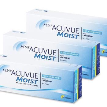 1 Day Acuvue Moist for Astigmatism (90 db lencse) kép