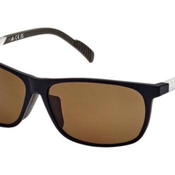 Adidas Sport SP0061 02H Polarized ONE SIZE (62) Fekete Női Napszemüvegek kép