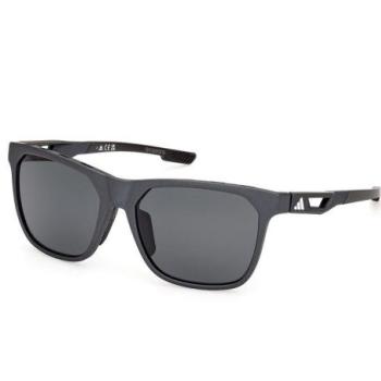 Adidas Sport SP0091 02D Polarized ONE SIZE (55) Fekete Unisex Napszemüvegek kép