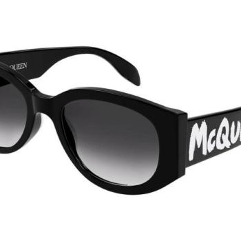 Alexander McQueen AM0330S 001 ONE SIZE (54) Fekete Férfi Napszemüvegek kép