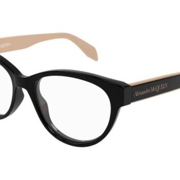 Alexander McQueen AM0359O 004 ONE SIZE (52) Fekete Férfi Dioptriás szemüvegek kép