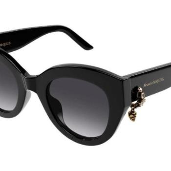 Alexander McQueen AM0417S 001 ONE SIZE (50) Fekete Férfi Napszemüvegek kép