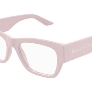 Alexander McQueen AM0436O 006 ONE SIZE (52) Rózsaszín Férfi Dioptriás szemüvegek kép