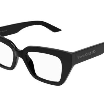 Alexander McQueen AM0453O 001 ONE SIZE (49) Fekete Férfi Dioptriás szemüvegek kép