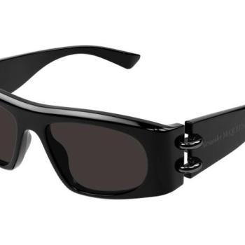 Alexander McQueen AM0471S 001 ONE SIZE (53) Fekete Unisex Napszemüvegek kép