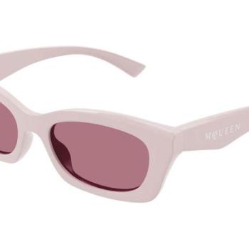 Alexander McQueen AM0474S 005 ONE SIZE (52) Rózsaszín Férfi Napszemüvegek kép
