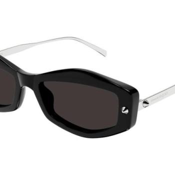Alexander McQueen AM0482S 001 ONE SIZE (55) Fekete Férfi Napszemüvegek kép