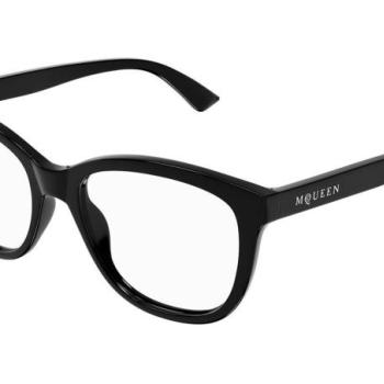 Alexander McQueen AM0487O 001 ONE SIZE (54) Fekete Férfi Dioptriás szemüvegek kép