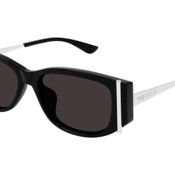 Alexander McQueen AM0494SA 001 ONE SIZE (55) Fekete Férfi Napszemüvegek kép