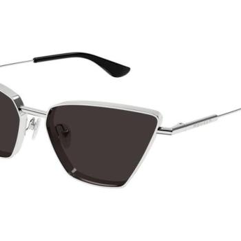 Alexander McQueen AM0501S 001 ONE SIZE (58) Ezüst Férfi Napszemüvegek kép