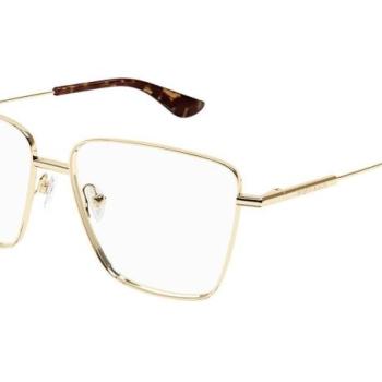 Alexander McQueen AM0503O 002 ONE SIZE (55) Arany Férfi Dioptriás szemüvegek kép