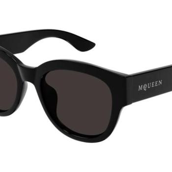 Alexander McQueen AM0509SA 001 ONE SIZE (55) Fekete Férfi Napszemüvegek kép