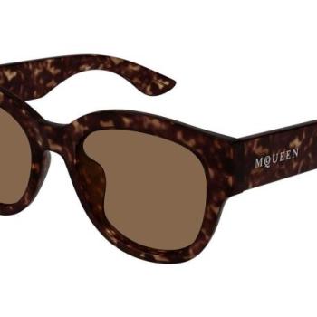 Alexander McQueen AM0509SA 002 ONE SIZE (55) Havana Férfi Napszemüvegek kép