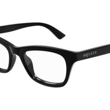 Alexander McQueen AM0515O 007 ONE SIZE (52) Fekete Férfi Dioptriás szemüvegek kép