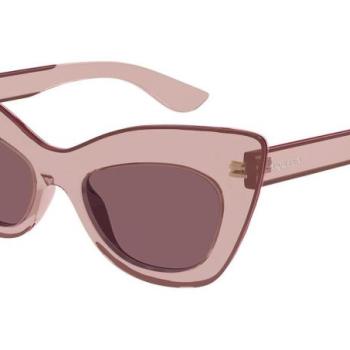 Alexander McQueen AM0516S 004 ONE SIZE (52) Rózsaszín Férfi Napszemüvegek kép