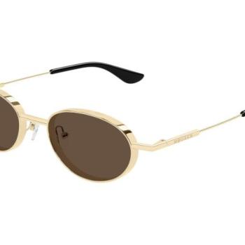 Alexander McQueen AM0523S 002 ONE SIZE (50) Arany Unisex Napszemüvegek kép
