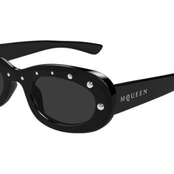 Alexander McQueen AM0527S 005 ONE SIZE (51) Fekete Férfi Napszemüvegek kép