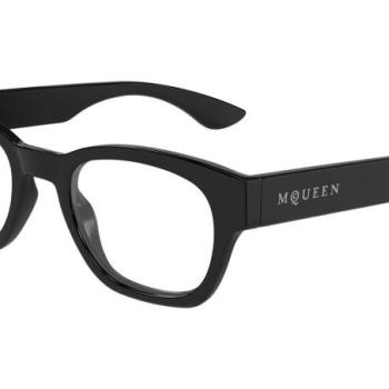 Alexander McQueen AM0530O 005 ONE SIZE (52) Fekete Női Dioptriás szemüvegek kép