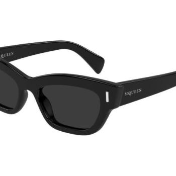Alexander McQueen AM0548S 001 ONE SIZE (52) Fekete Férfi Napszemüvegek kép