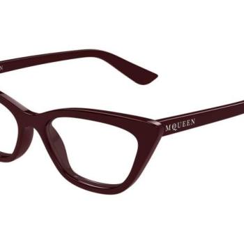 Alexander McQueen AM0560O 003 ONE SIZE (52) Vörös Férfi Dioptriás szemüvegek kép
