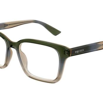 Alexander McQueen AM0566O 006 ONE SIZE (53) Zöld Unisex Dioptriás szemüvegek kép