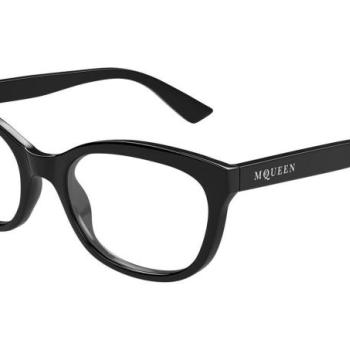 Alexander McQueen AM0569O 001 ONE SIZE (53) Fekete Férfi Dioptriás szemüvegek kép