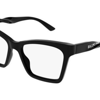 Balenciaga BB0210O 001 ONE SIZE (53) Fekete Férfi Dioptriás szemüvegek kép