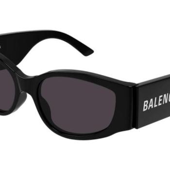 Balenciaga BB0258S 001 ONE SIZE (58) Fekete Férfi Napszemüvegek kép