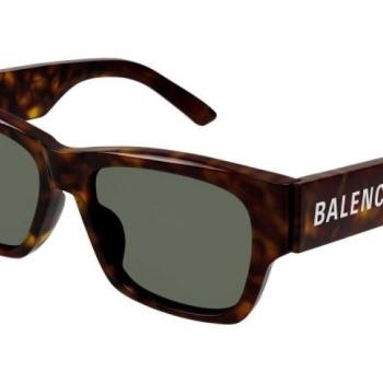 Balenciaga BB0262SA 002 ONE SIZE (56) Havana Unisex Napszemüvegek kép