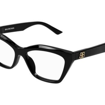 Balenciaga BB0342O 005 ONE SIZE (55) Fekete Férfi Dioptriás szemüvegek kép