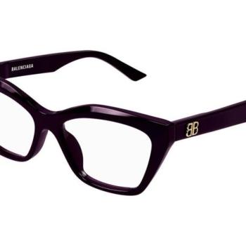 Balenciaga BB0342O 007 ONE SIZE (55) Lila Férfi Dioptriás szemüvegek kép
