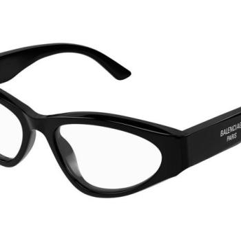 Balenciaga BB0391O 001 ONE SIZE (56) Fekete Férfi Dioptriás szemüvegek kép