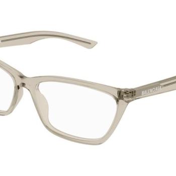 Balenciaga BB0406O 004 ONE SIZE (59) Bézs Férfi Dioptriás szemüvegek kép