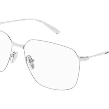 Balenciaga BB0414O 002 ONE SIZE (61) Ezüst Férfi Dioptriás szemüvegek kép