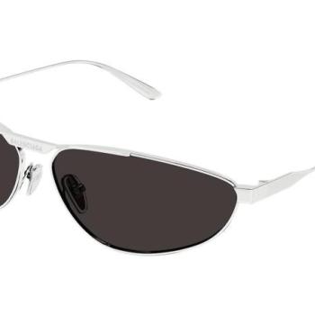 Balenciaga BB0417S 002 ONE SIZE (66) Ezüst Unisex Napszemüvegek kép
