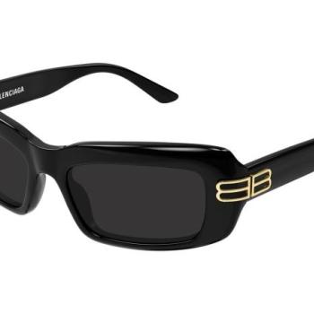 Balenciaga BB0432S 001 ONE SIZE (57) Fekete Férfi Napszemüvegek kép