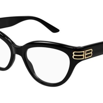 Balenciaga BB0436O 001 ONE SIZE (55) Fekete Férfi Dioptriás szemüvegek kép