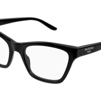 Balenciaga BB0440O 001 ONE SIZE (56) Fekete Férfi Dioptriás szemüvegek kép