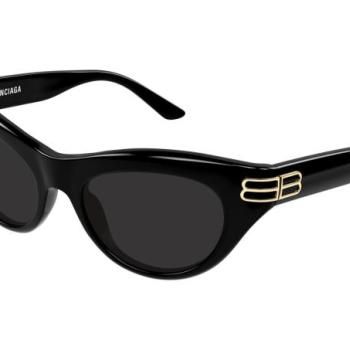 Balenciaga BB0466S 001 ONE SIZE (55) Fekete Férfi Napszemüvegek kép