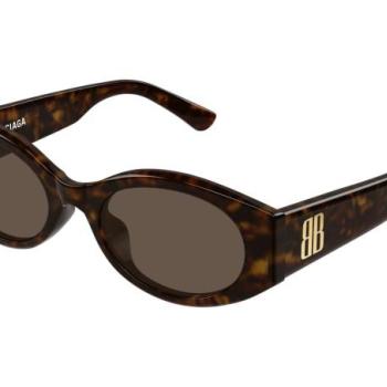 Balenciaga BB0477SA 002 ONE SIZE (53) Havana Férfi Napszemüvegek kép