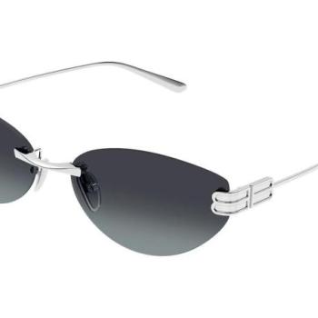 Balenciaga BB0486S 002 ONE SIZE (61) Ezüst Férfi Napszemüvegek kép