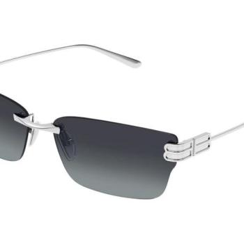 Balenciaga BB0487S 002 ONE SIZE (63) Ezüst Férfi Napszemüvegek kép