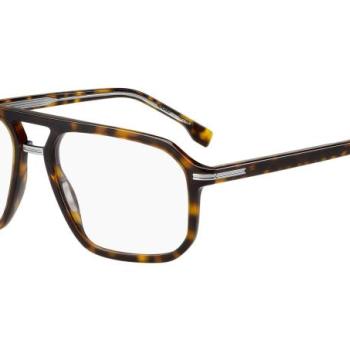 BOSS BOSS1728 086 ONE SIZE (56) Havana Női Dioptriás szemüvegek kép