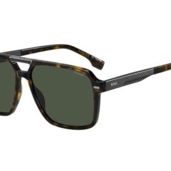 BOSS BOSS1766/S 086/UC Polarized ONE SIZE (59) Havana Női Napszemüvegek kép