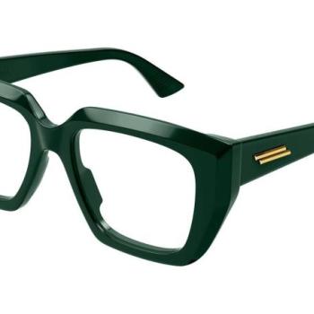 Bottega Veneta BV1032O 006 ONE SIZE (52) Zöld Férfi Dioptriás szemüvegek kép