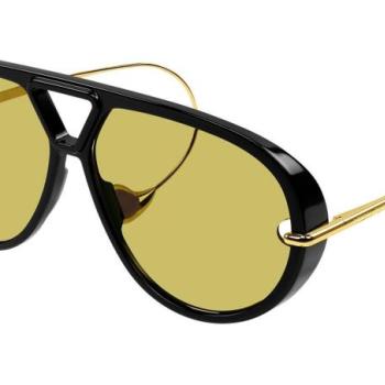 Bottega Veneta BV1273S 003 ONE SIZE (63) Fekete Férfi Napszemüvegek kép