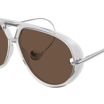 Bottega Veneta BV1273S 009 ONE SIZE (63) Szürke Férfi Napszemüvegek kép