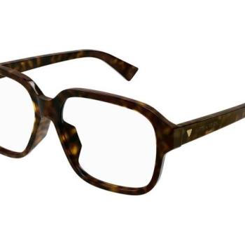 Bottega Veneta BV1295O 002 ONE SIZE (57) Havana Férfi Dioptriás szemüvegek kép