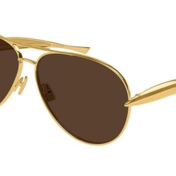 Bottega Veneta BV1305S 007 ONE SIZE (64) Arany Unisex Napszemüvegek kép