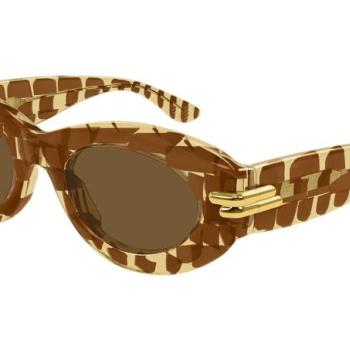 Bottega Veneta BV1322S 006 ONE SIZE (51) Barna Férfi Napszemüvegek kép